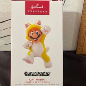 Hallmark SUPERMARIO CAT MARIO  Christmas Ornament New